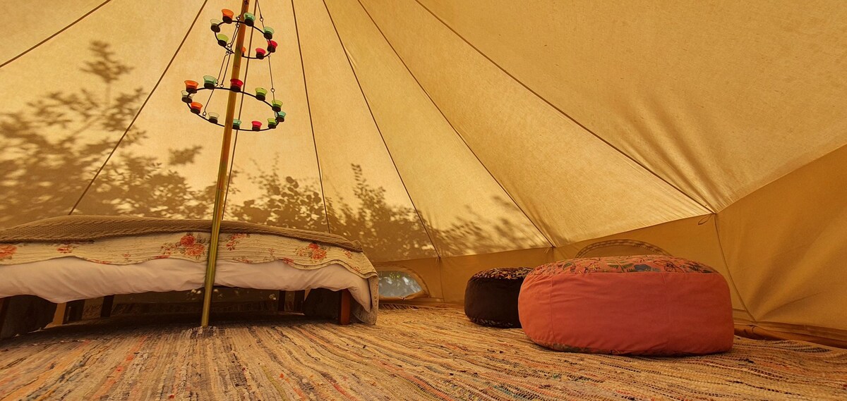 Glamping tent