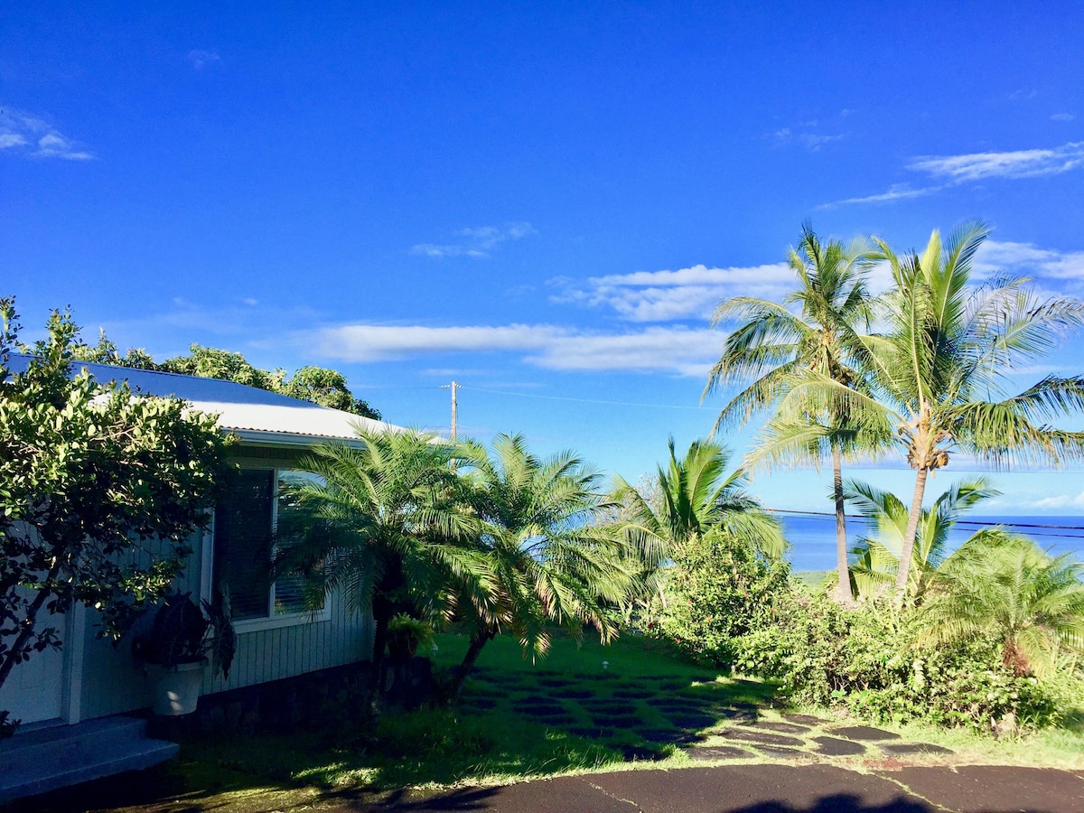 凯阿拉凯夸湾Plumeria Cottage