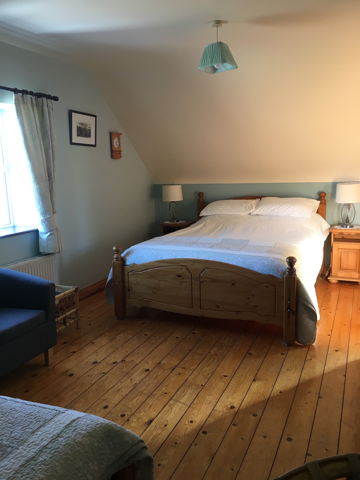 传统的爱尔兰农舍，干净宽敞的房间