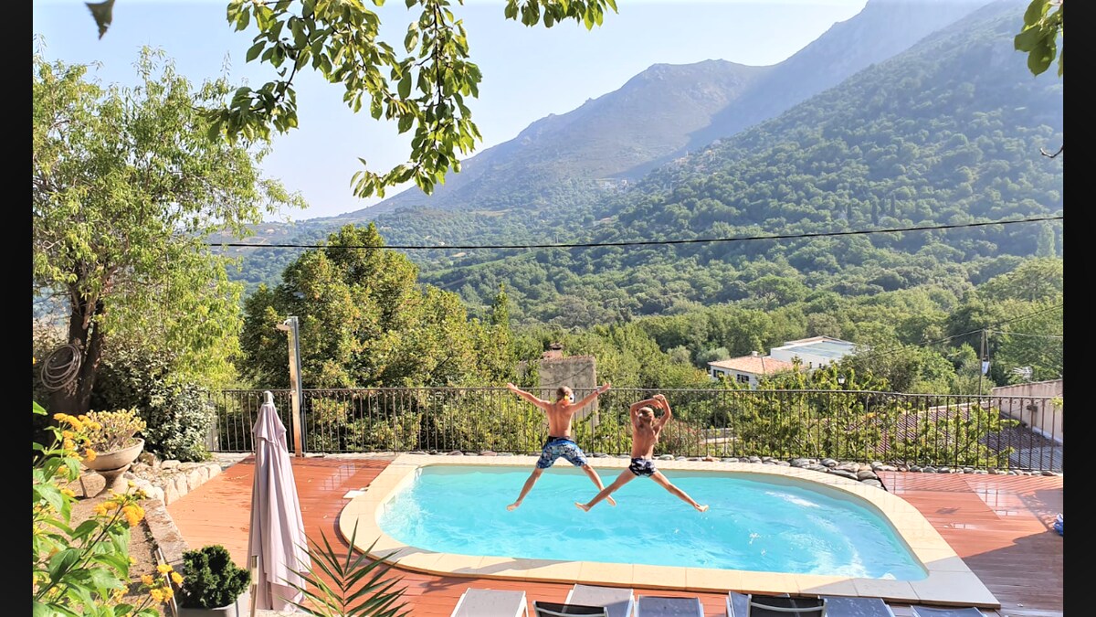 Casa Leca de caractère 4 **** piscine chauffée