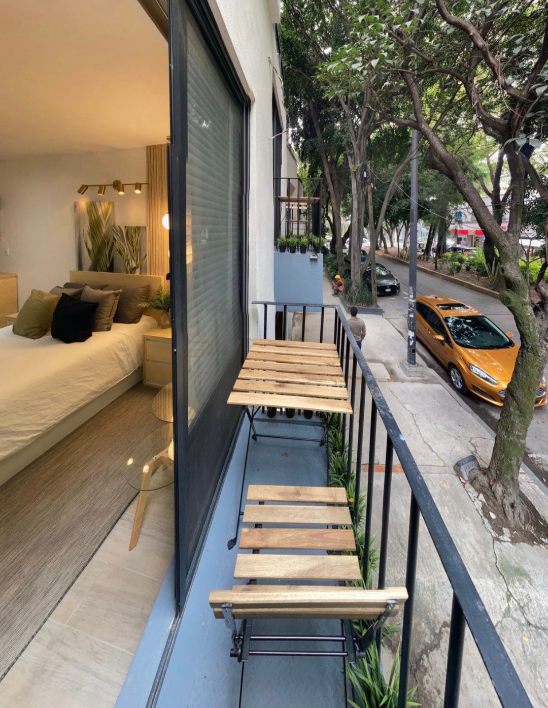 康德萨（ Condesa ）带小露台的美丽公寓