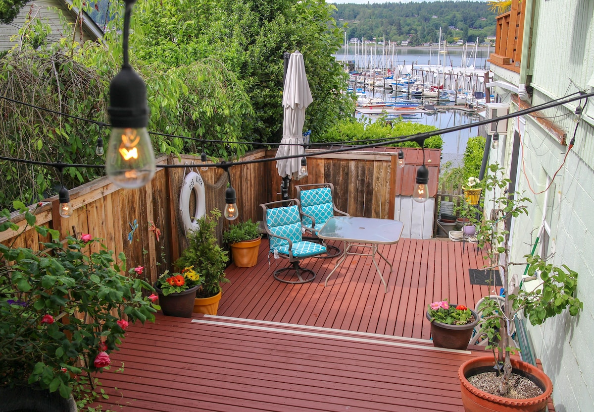 Poulsbo Marina and Olympic View Hideaway
