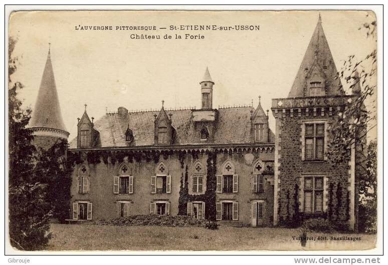 “La Forie”城堡，卧室，靠近伊索瓦尔