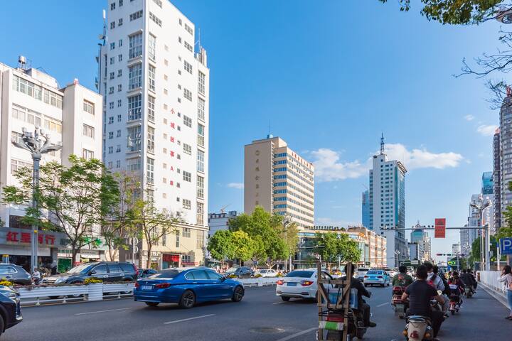 市中心两居室亲子房穿心鼓楼地铁站近翠湖公园设计师之家