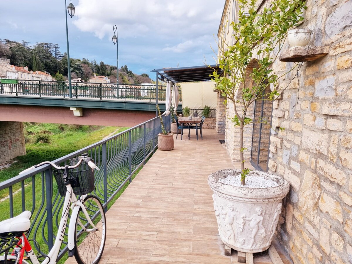 La terrasse du Roubion