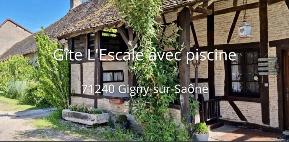Gigny-sur-Saône的民宿
