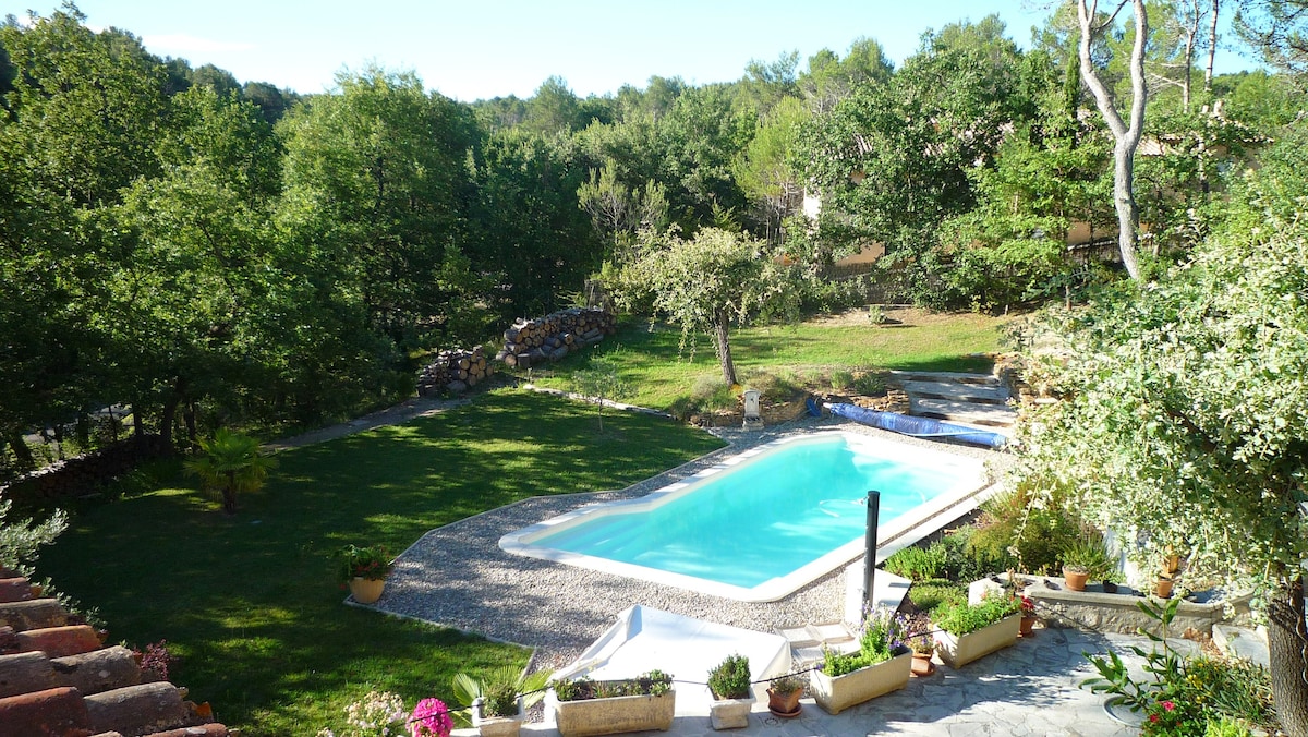 Villa au coeur de la Provence piscine et SPA