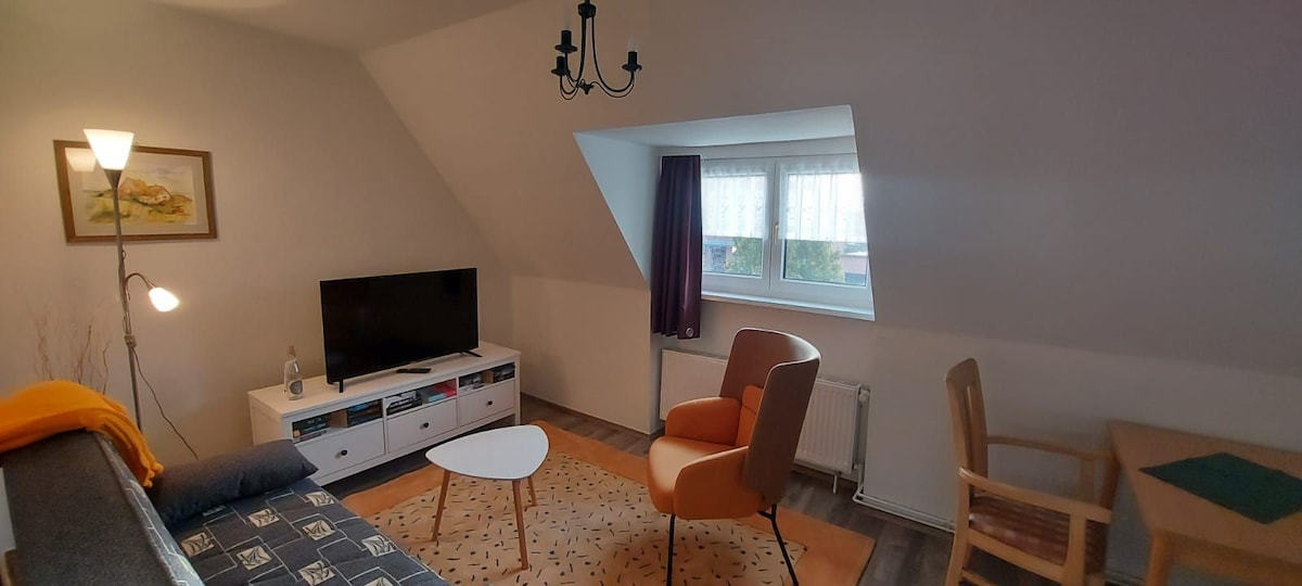 安静的阁楼公寓，位于Stralsund中心地段
