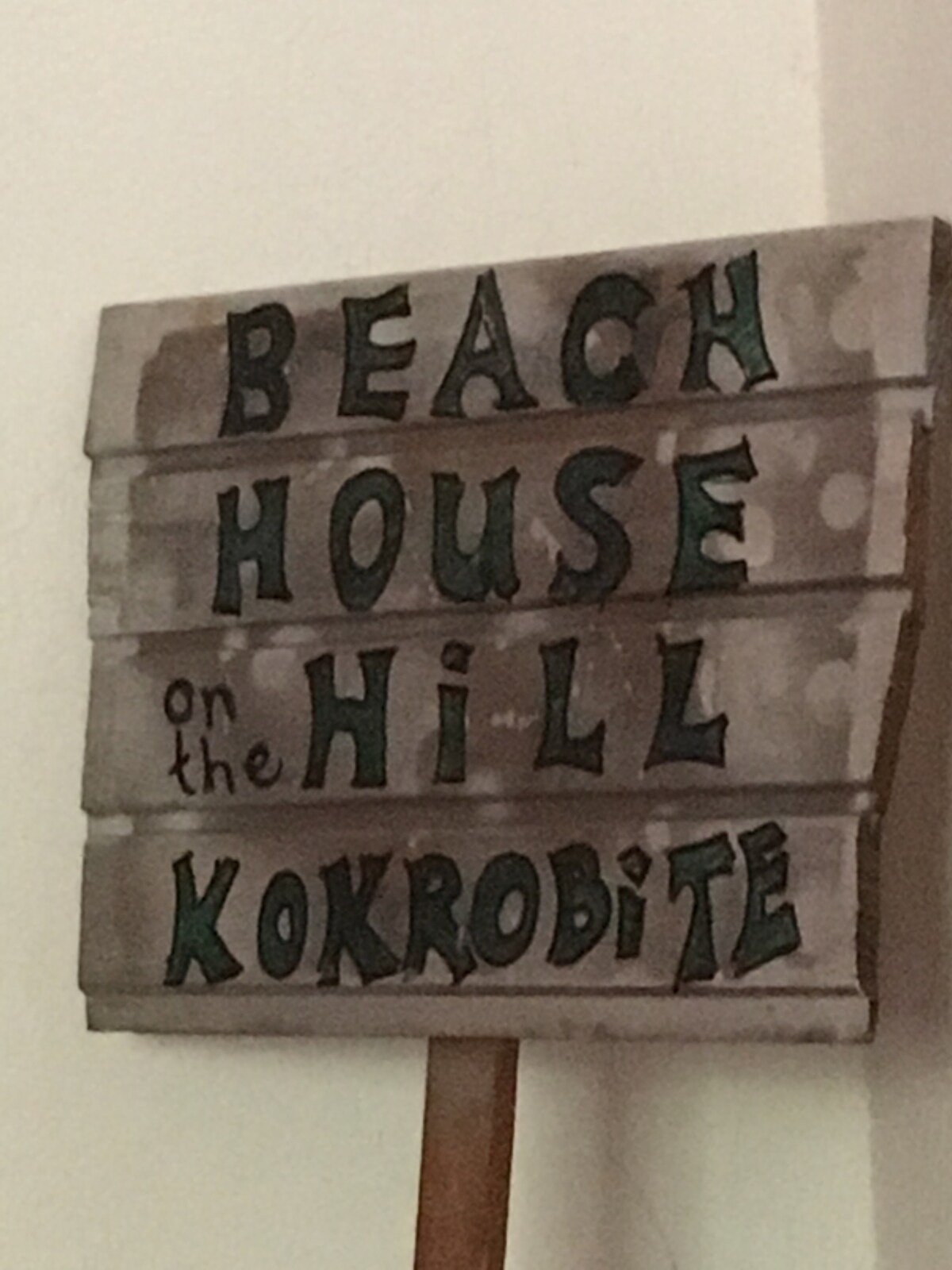山上的海滩别墅： Kokrobite