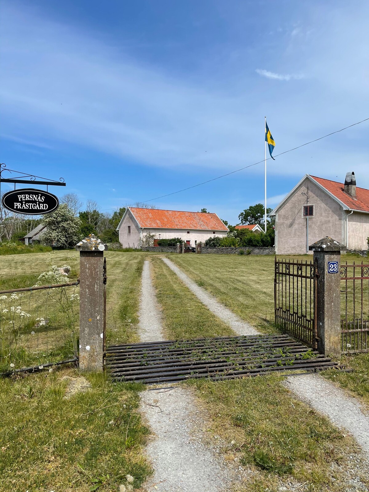 Fristående flygel där Carl von Linné övernattat