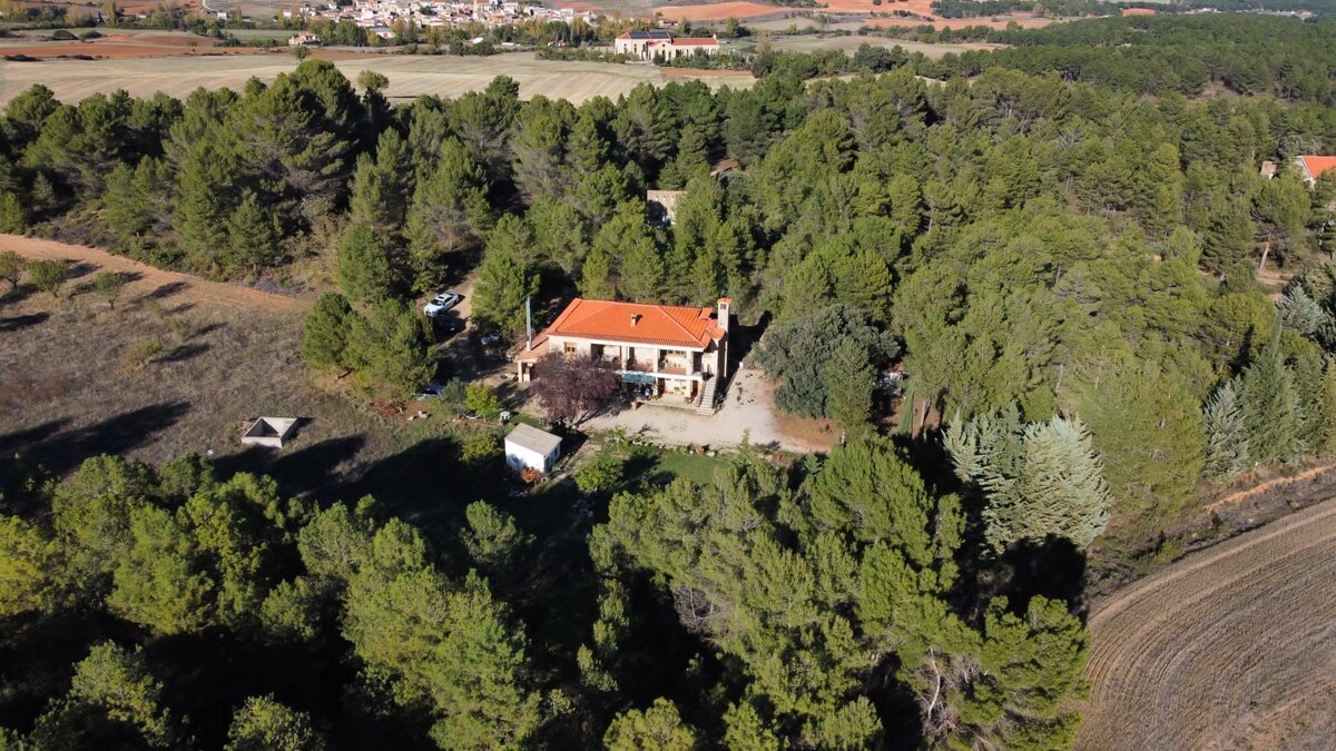 Villa Sanz, una casa en la naturaleza.