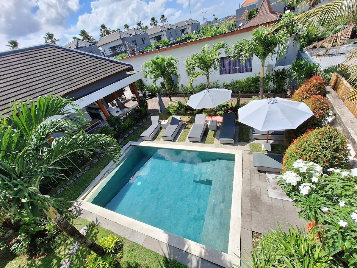 #9 Serene Oasis: Bonewood Canggu - Pool & Gardens