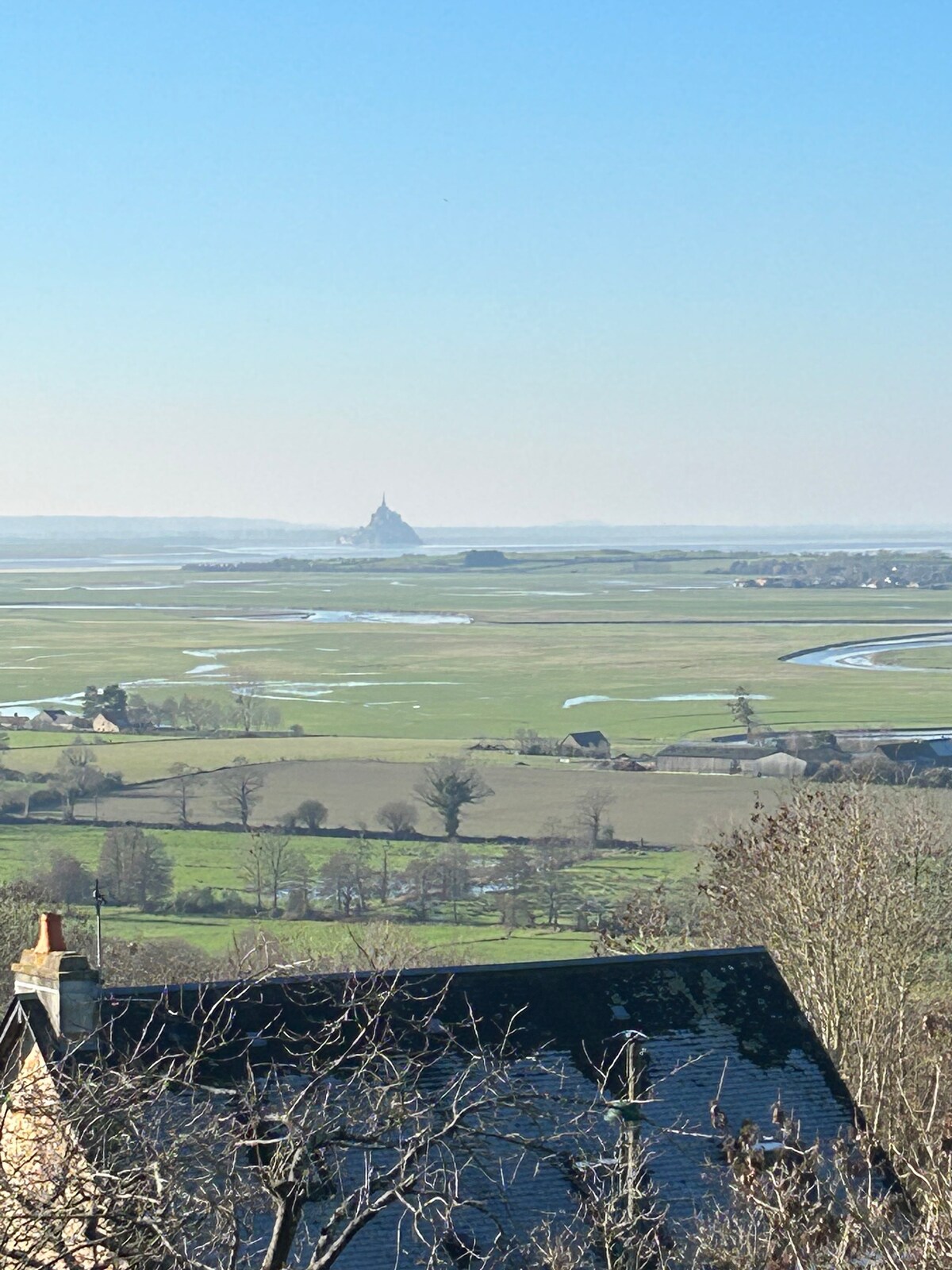 🏡 La Butte - Avranches俯瞰Le Mont St Michel