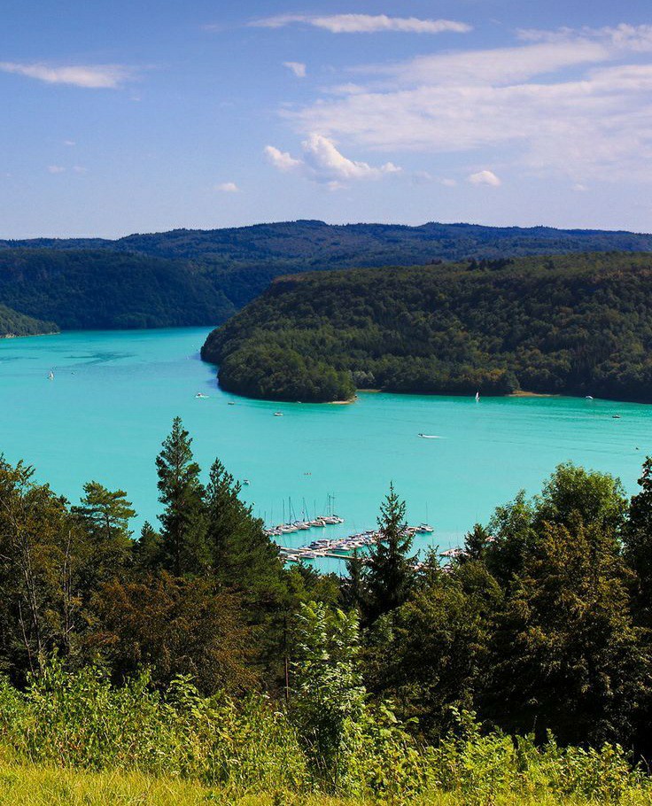 The Emerald of the Lake, Vouglans, Jura
