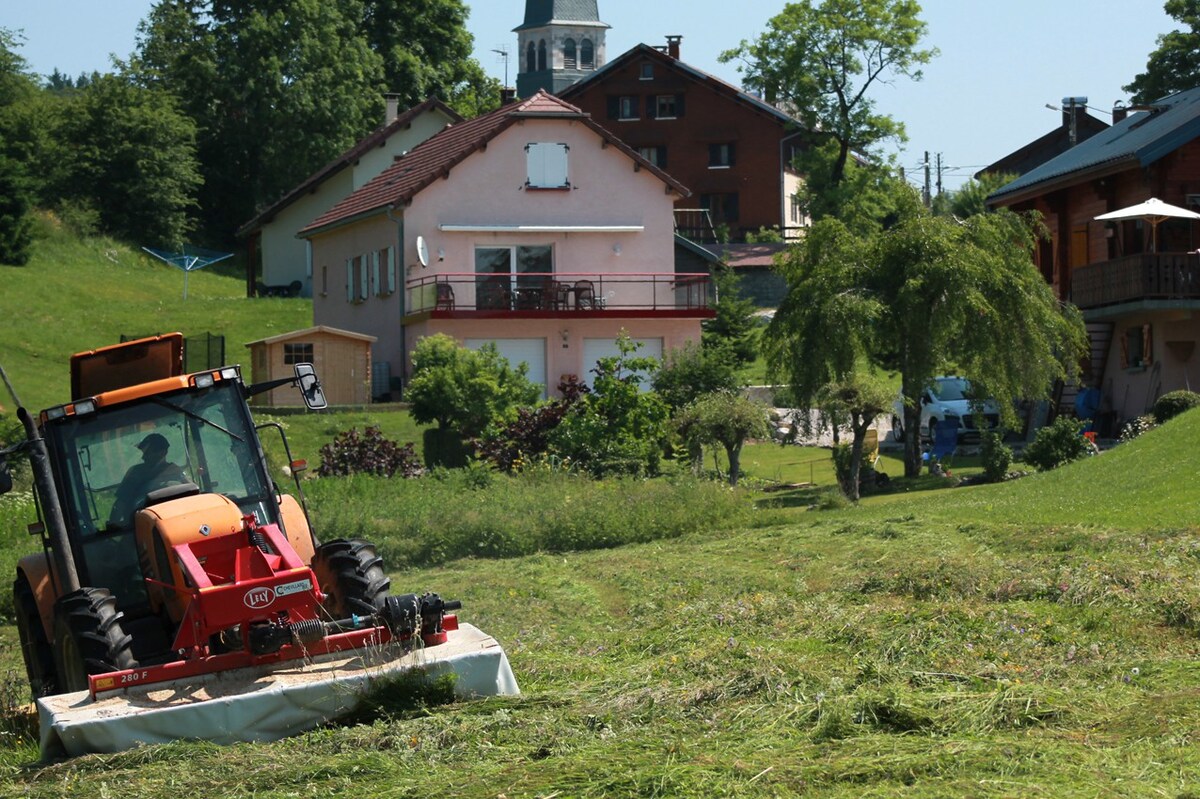 "Gîte plein pied au cœur du village"