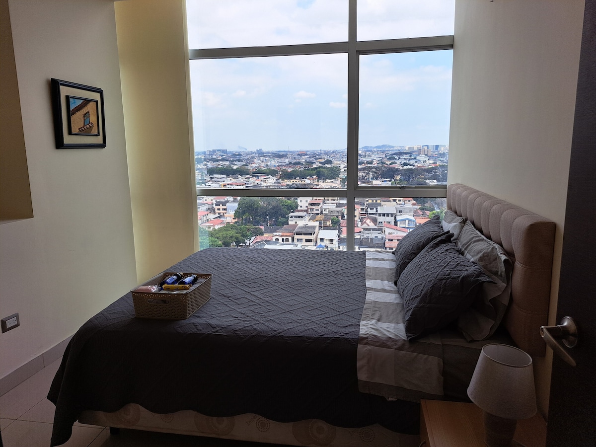 Cuarzo suite, vista a la ciudad