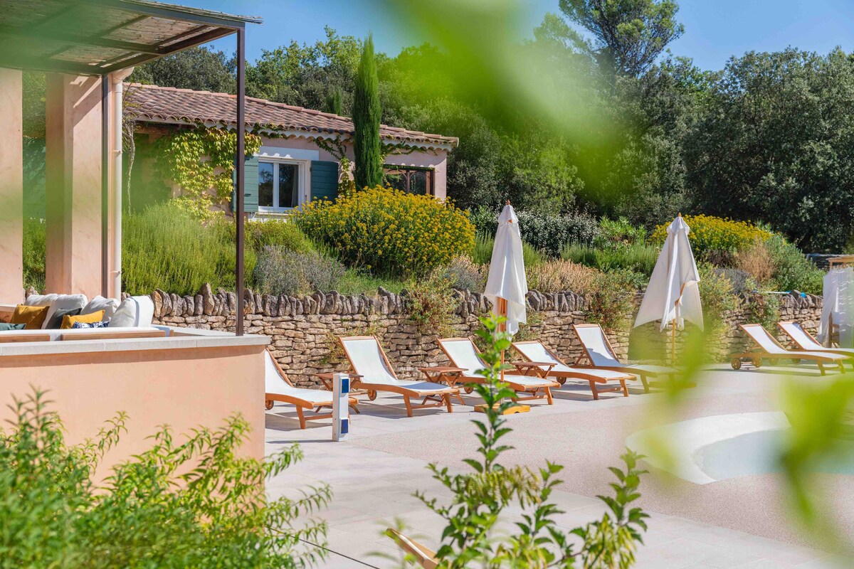 Superbe villa avec piscine, au coeur du Lubéron