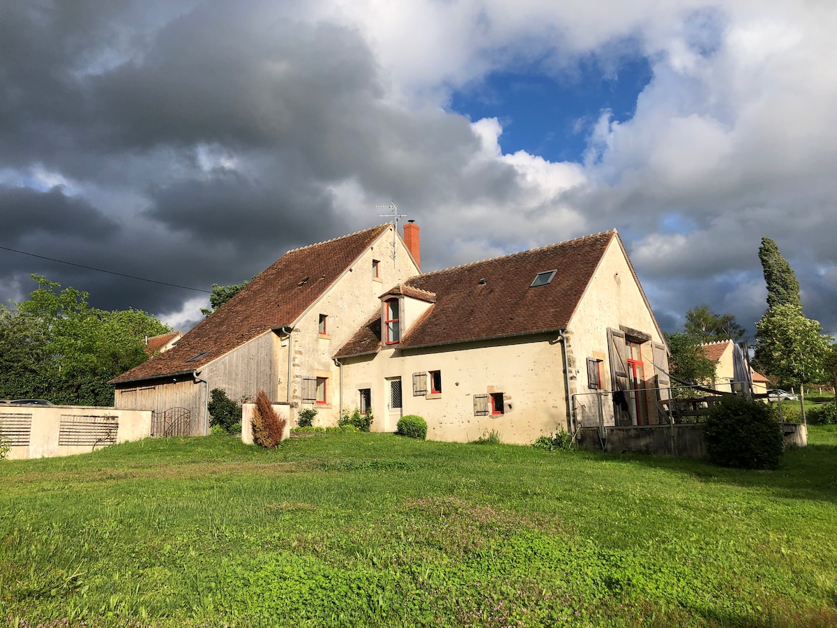 Maison spacieuse - Forêt de Troncais - 6 personnes