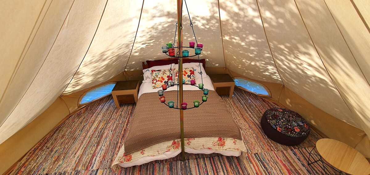 Glamping tent