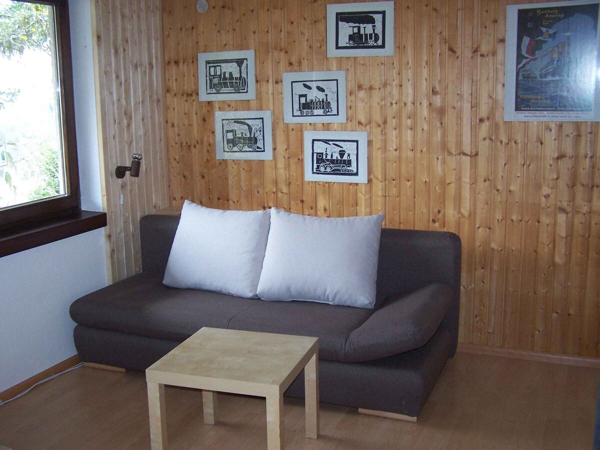 Ferienwohnung Unterschütz, (Ettenheim), Nichtraucher-Ferienwohnung 26qm, 1 Wohn-Schlaum,最多3人