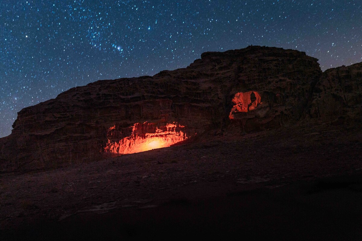 Wadi Rum Cave Camping