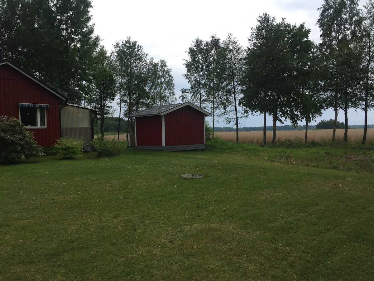 Klarälven三角洲复古风格的舒适乡村小屋