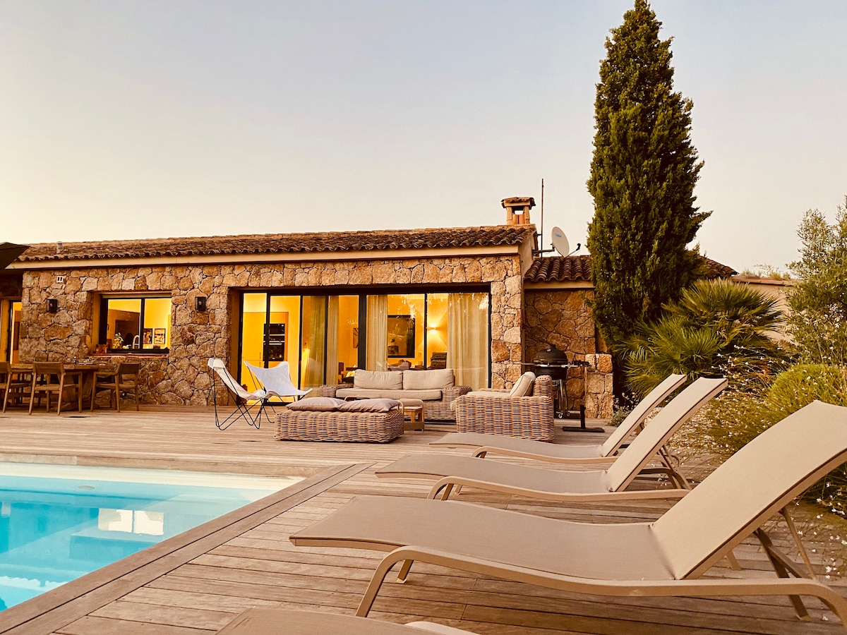 Magnifique villa piscine chauffée  Porto-vecchio