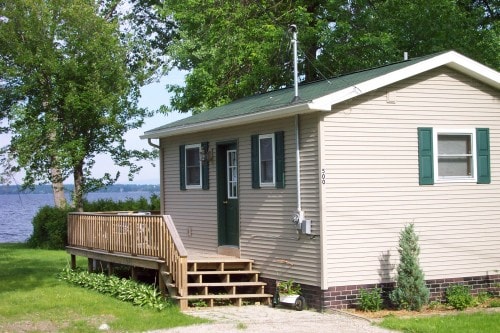 Lake Champlain湖畔小屋