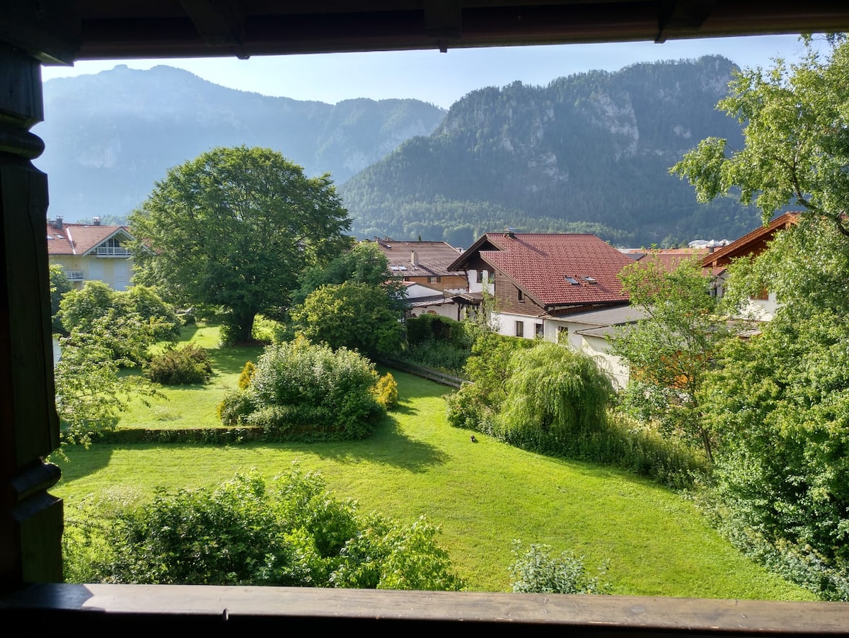 位于阿尔卑斯山脉的单间公寓，可欣赏美妙的山景！