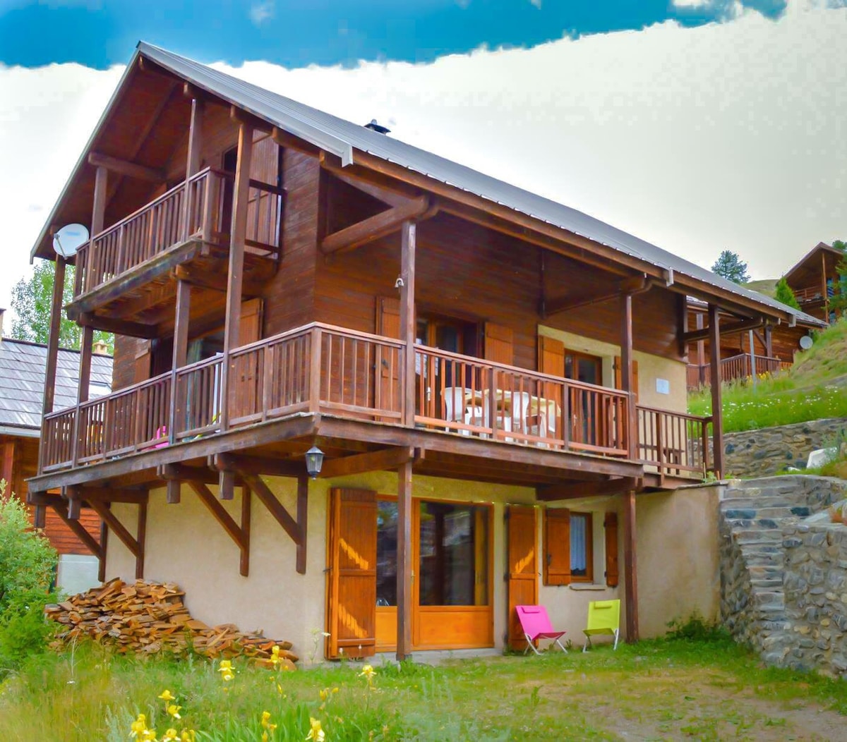 Un chalet pour 8 personnes