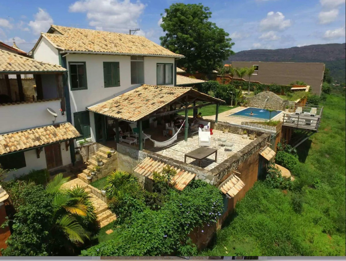 Casa dos Sonhos Tiradentes; vistas-arte-jardins