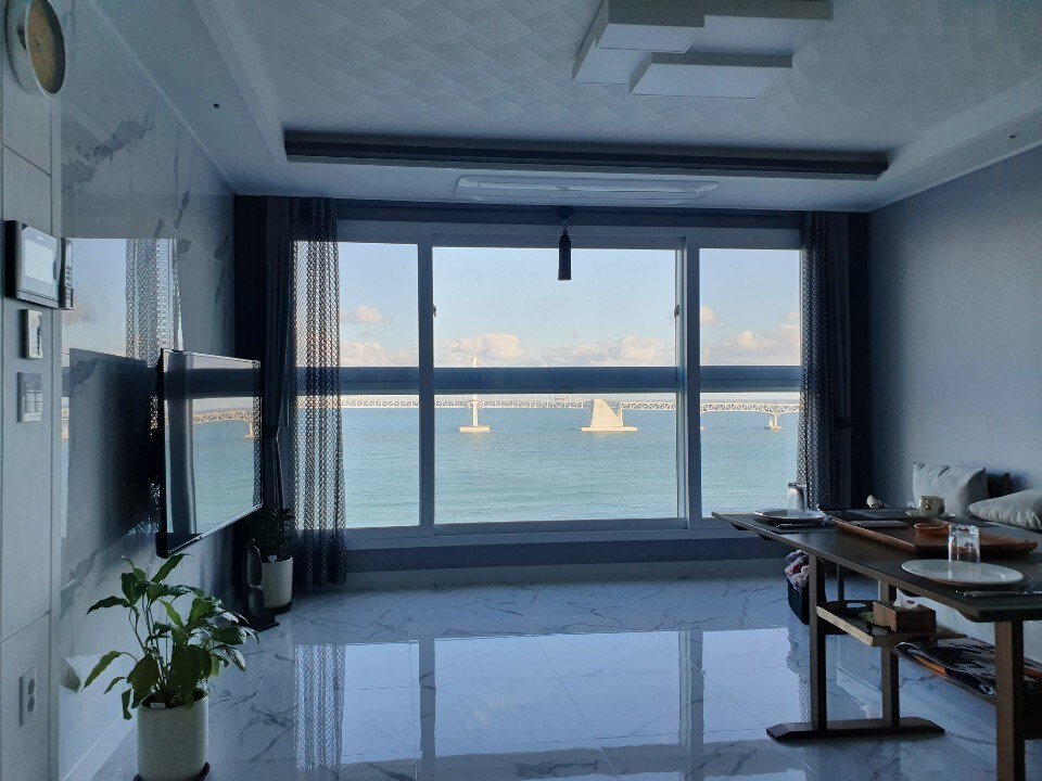 Sea ❤The Park House ♡Panorama View Sunrise Gwangalli ♡Sea 10♧秒#皇家楼层