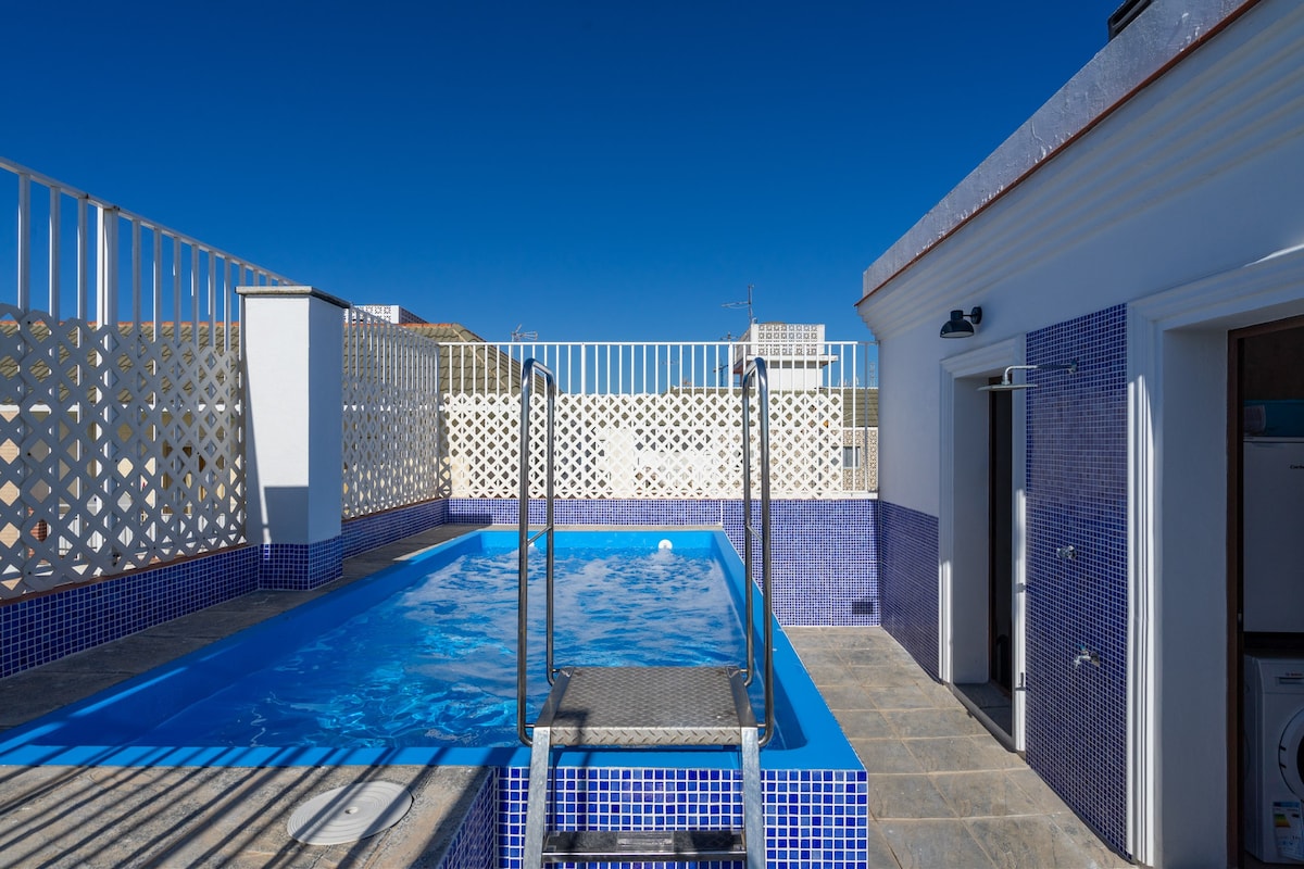 私人泳池顶层公寓中心La Cala de Mijas