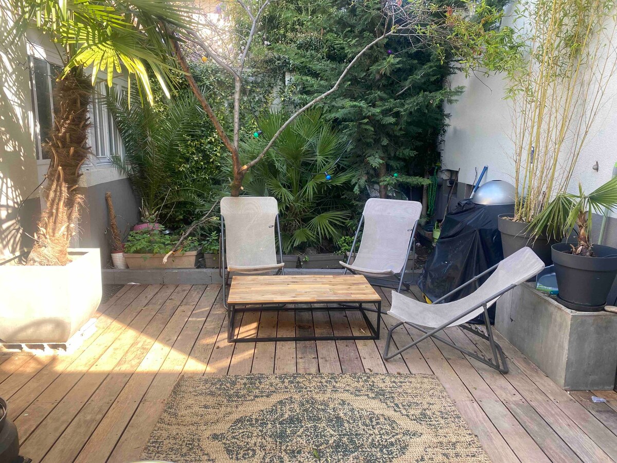 Studio indépendant avec terrasse Les Lilas / Paris