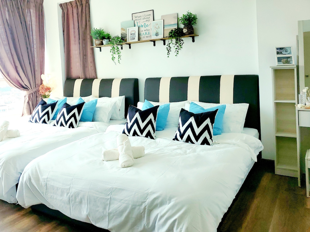 Ipoh Modern Apartment Suite [10pax] 3 Free Parking