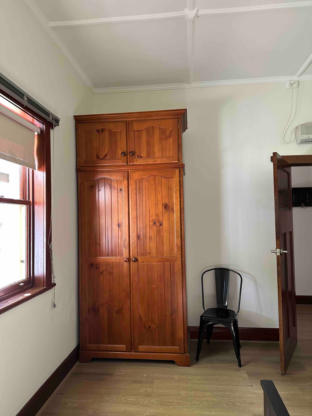 Bedroom with comfortable mattress