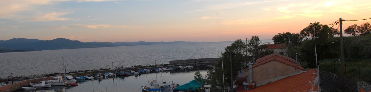 Harbour-view house Molivos-Lesvos