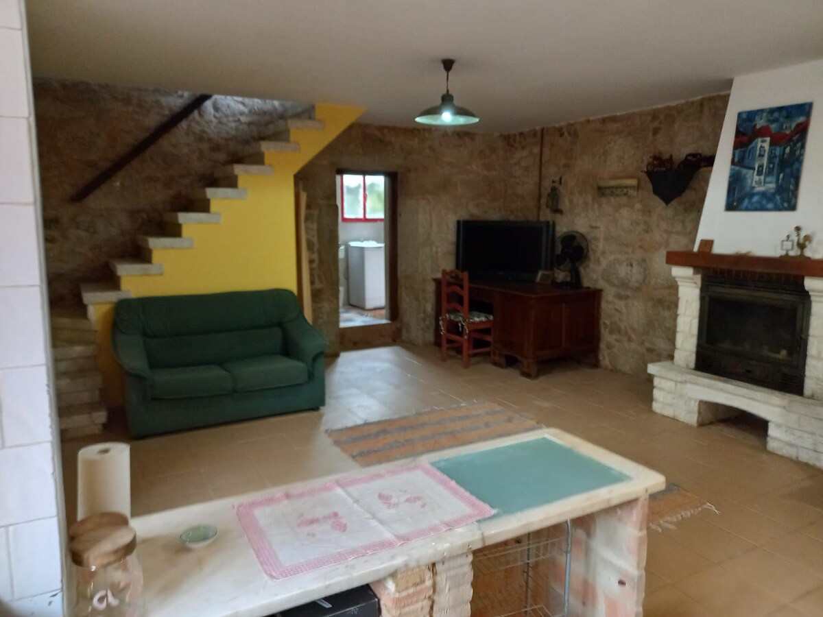 habitación triple, baño propio, casa rural gallega