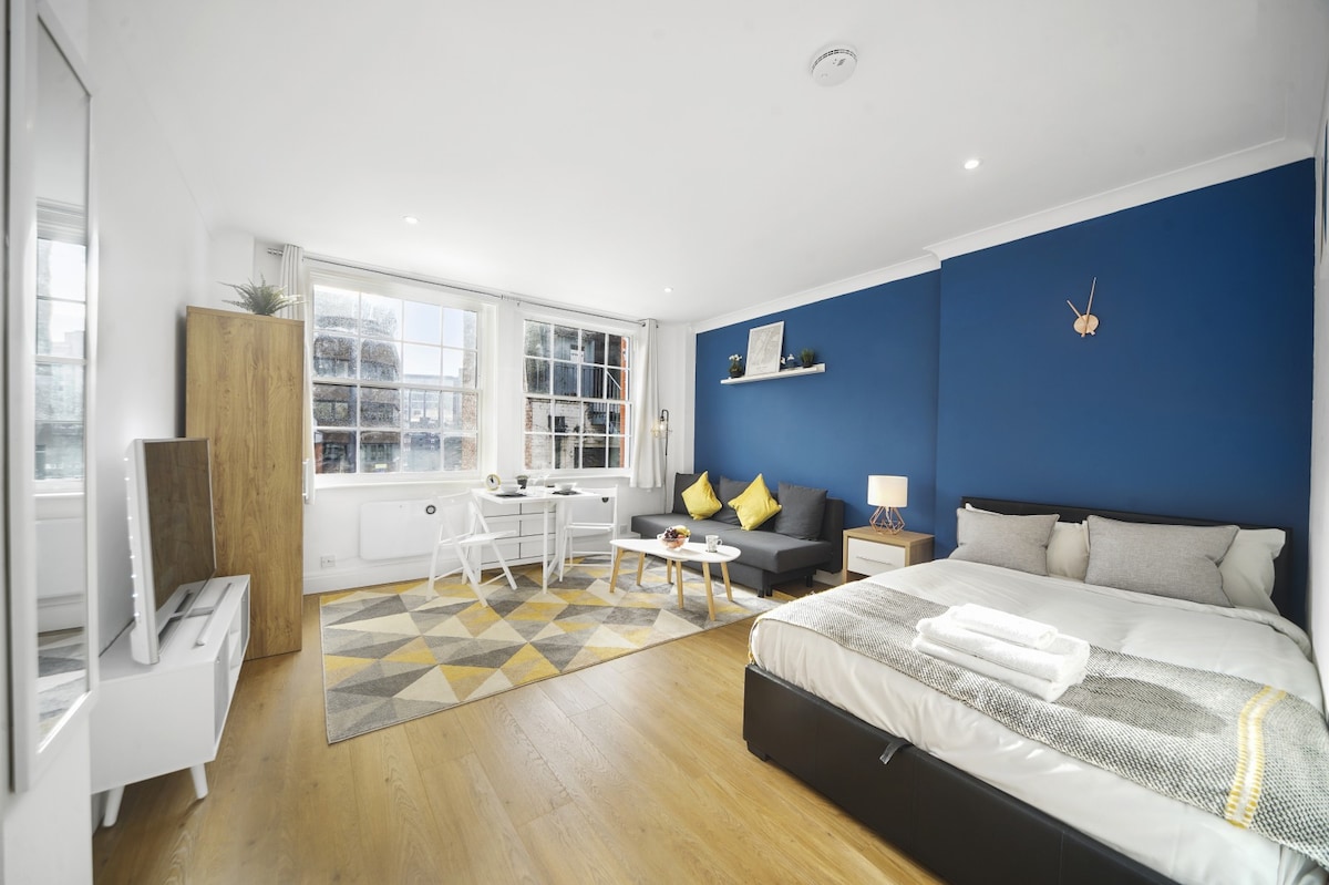 Homely Stays的单间公寓- 1区-Aldgate