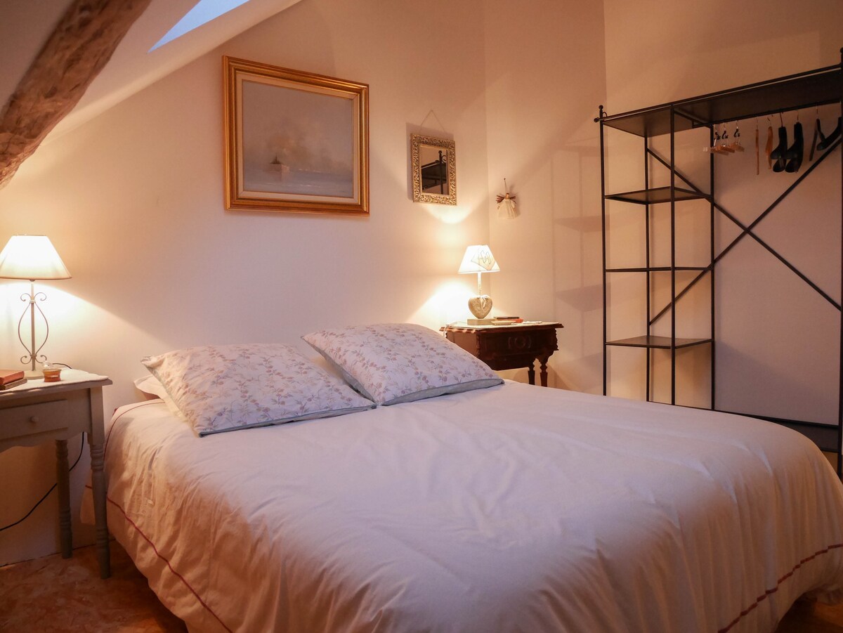 洛瓦尔城堡（ Chateaux de la Loire ）附近有2间卧室，可入住4至5人