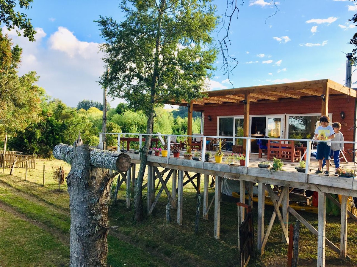 Wenuleufu Lodge: Verano, vacaciones  y naturaleza