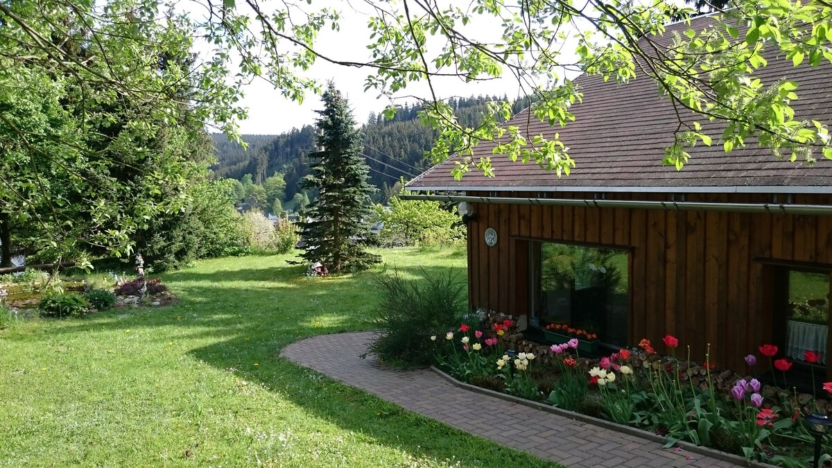 Ferienhaus "Panoramablick",  sonnig und idyllisch