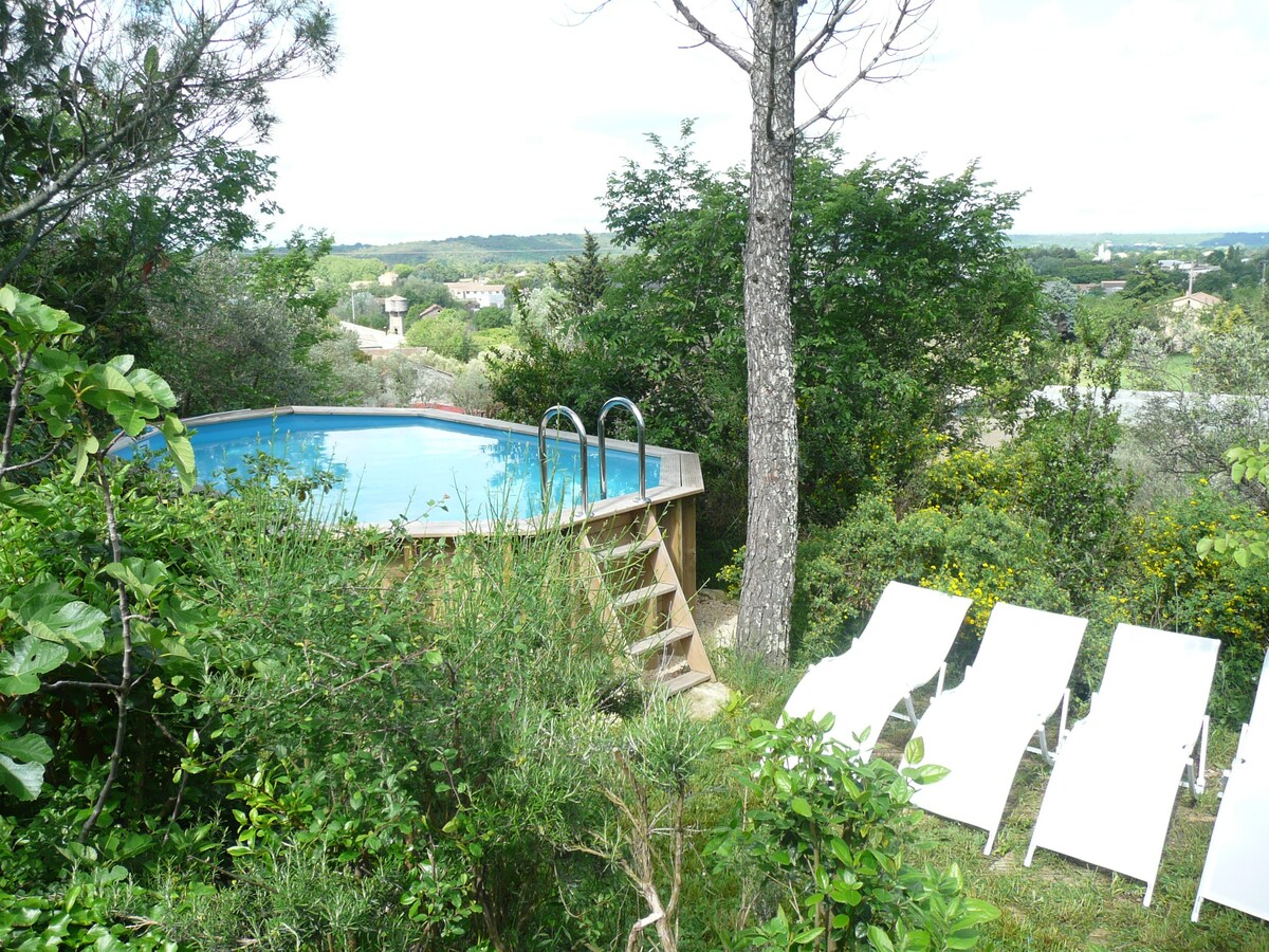 Uzès Pieds pool Mazet