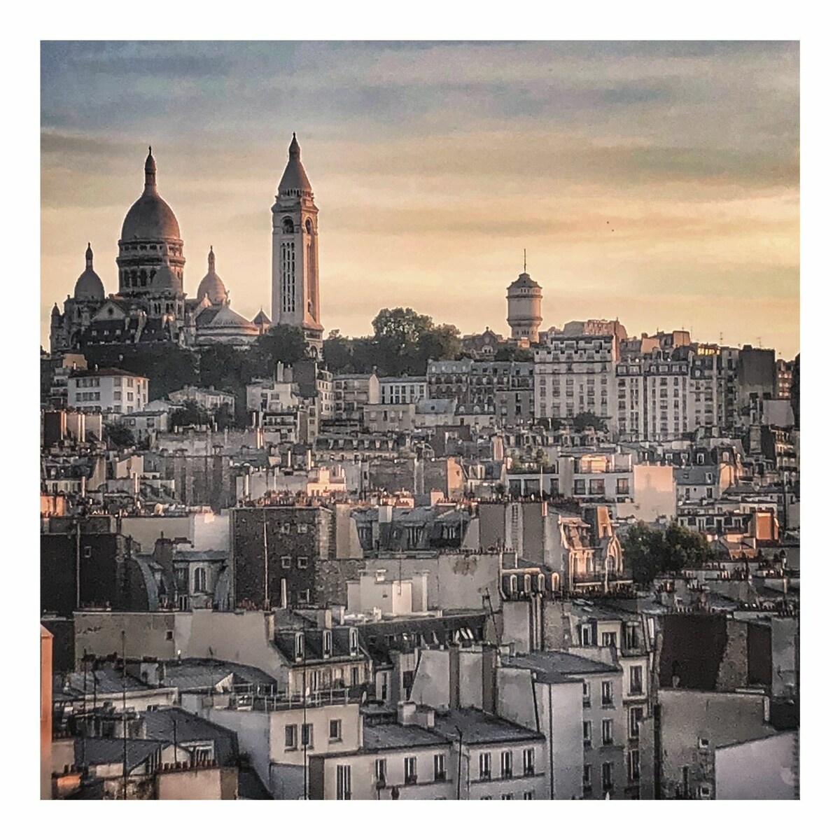 迷人的景色，毗邻Sacré coeur和Montmartre