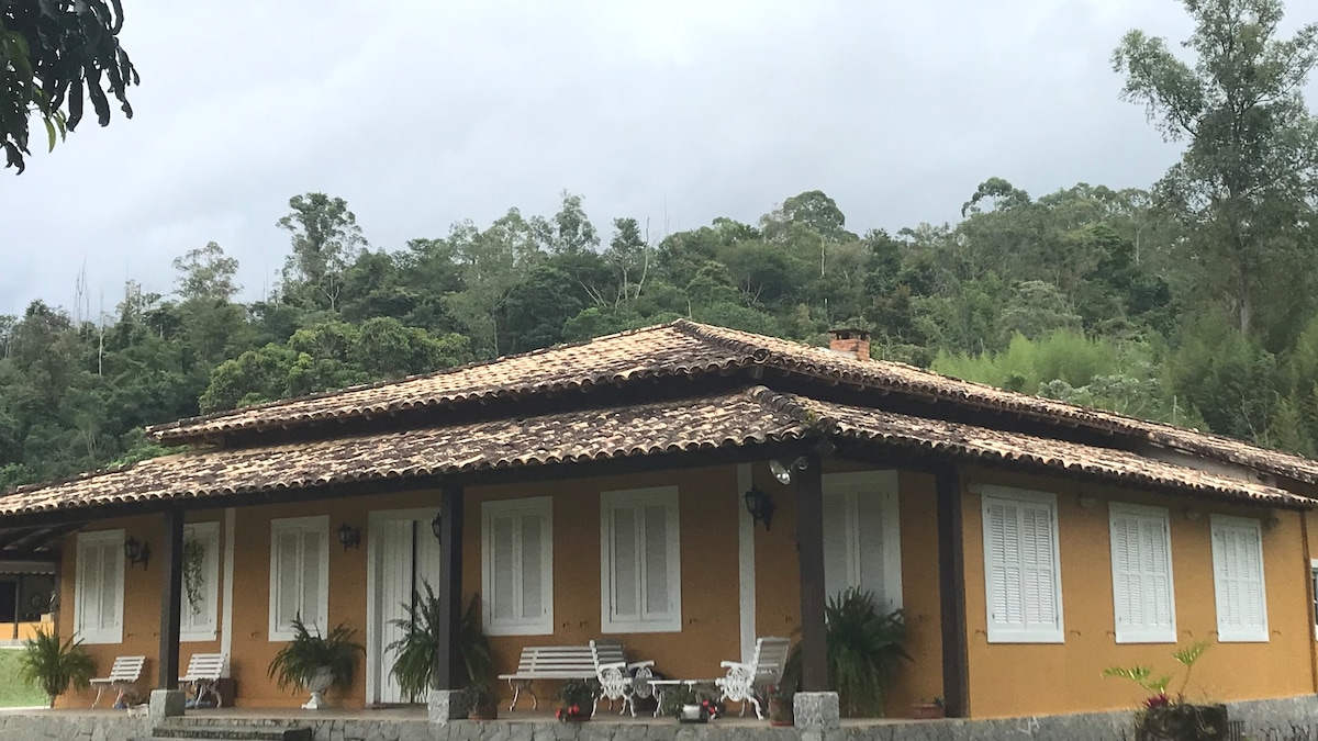 Casa de fazenda ao lado Parque Nacional Itatiaia