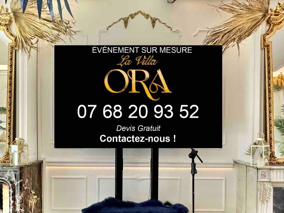 La Villa ORA - Réceptions/Mariages/Anniversaires