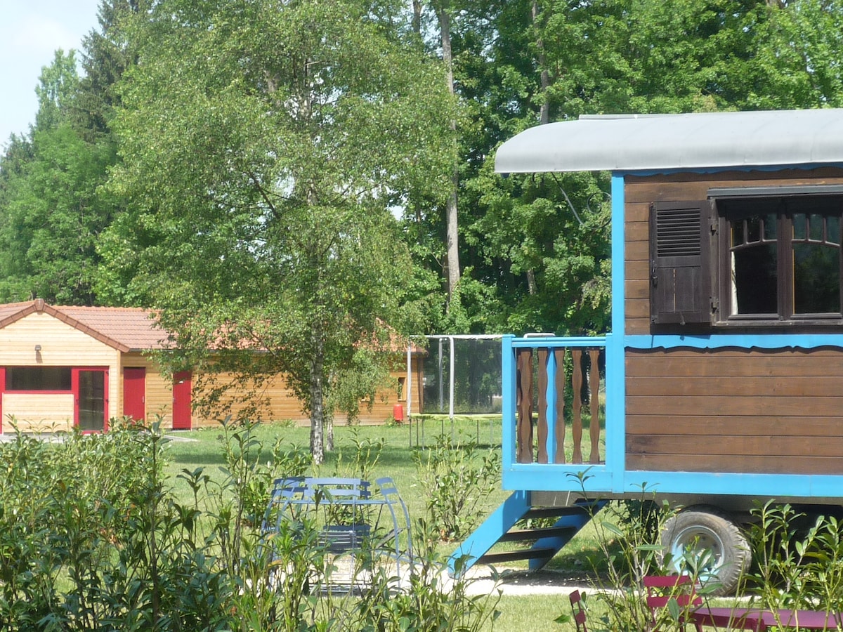 Gîte village de la Champagne Slowmoov拖车