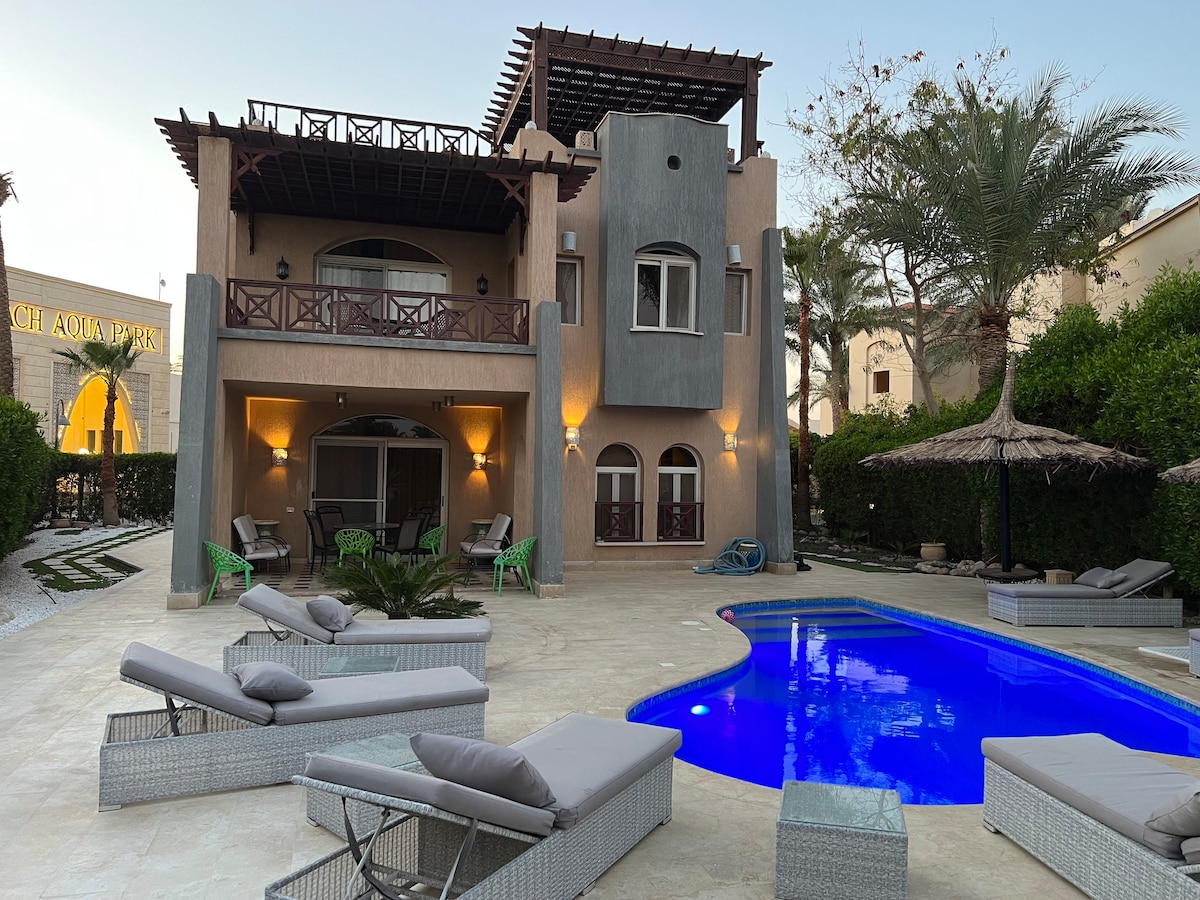 Nabq海滩度假村的豪华私人别墅+泳池