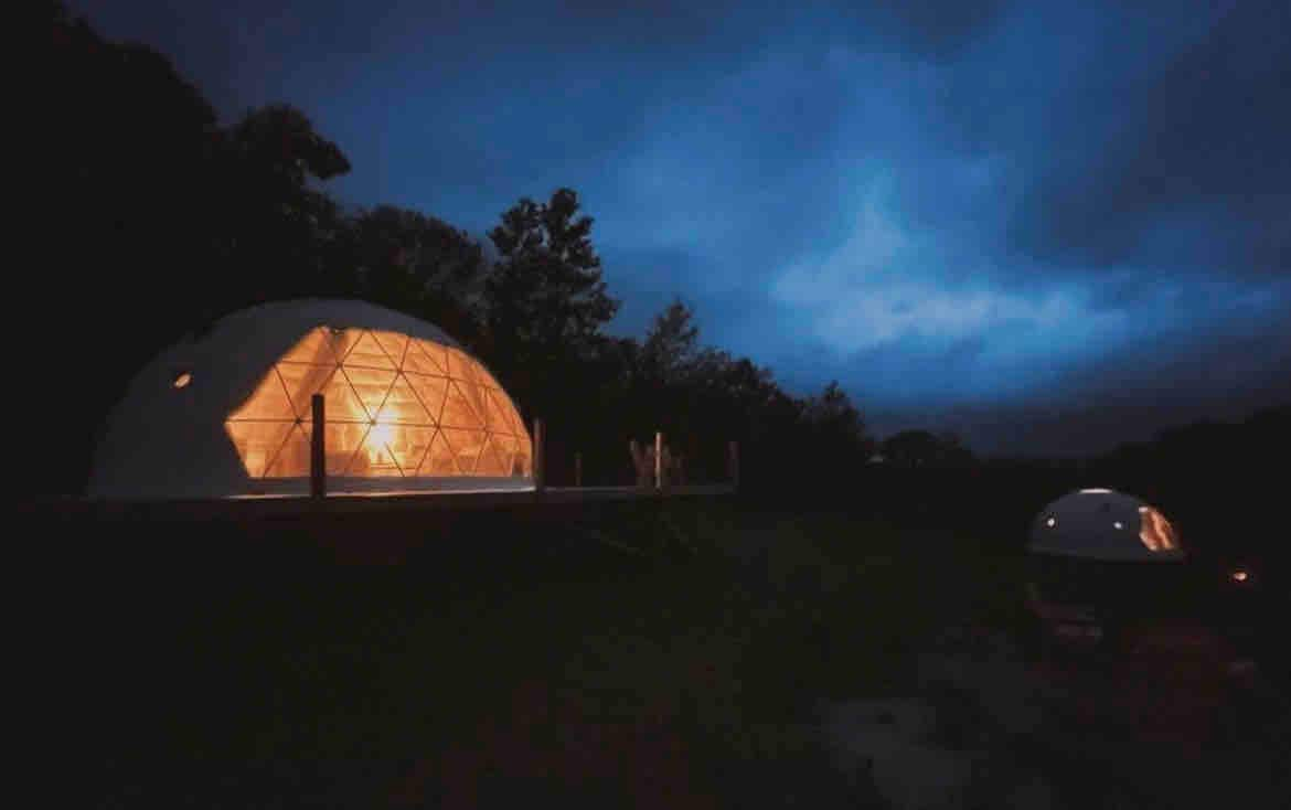 Dome 2 at Come Spring Farm Glamping