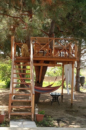 Beachfront studio in Corfu , Relax to treehouse